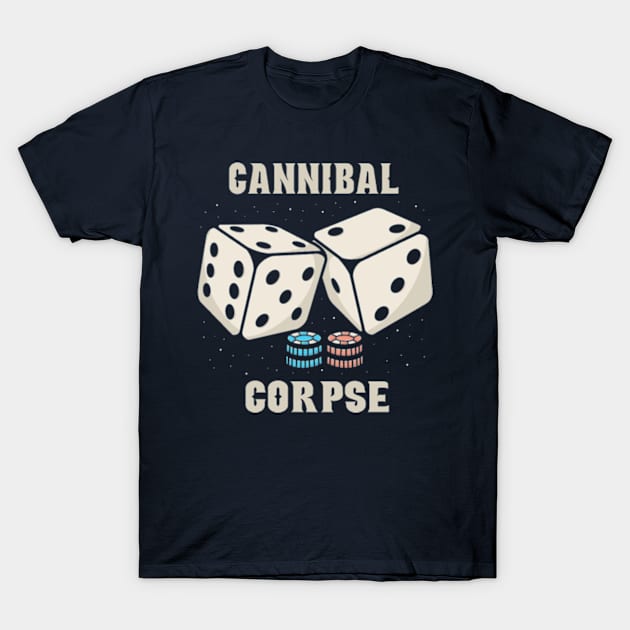 Dice Cannibal Corpse T-Shirt by Hsamal Gibran